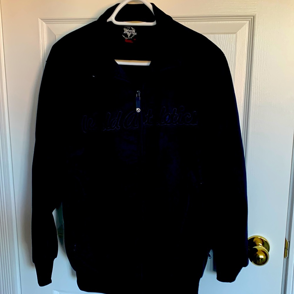 World athletics zip up!